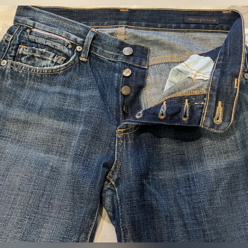 Citizens of Humanity Riley Boyfriend Selvage Jeans - Size 25